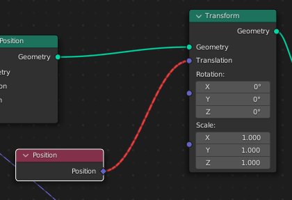 error when connecting position to translation 1