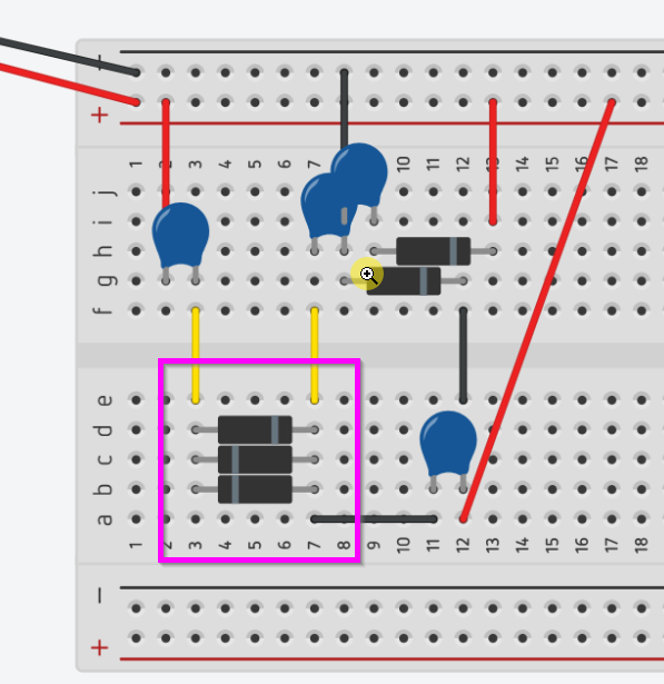 Breadboard layout