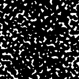 Thresholded blended Perlin noise