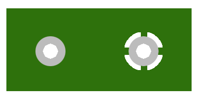 Normal vs Thermal Relief PCB Pad