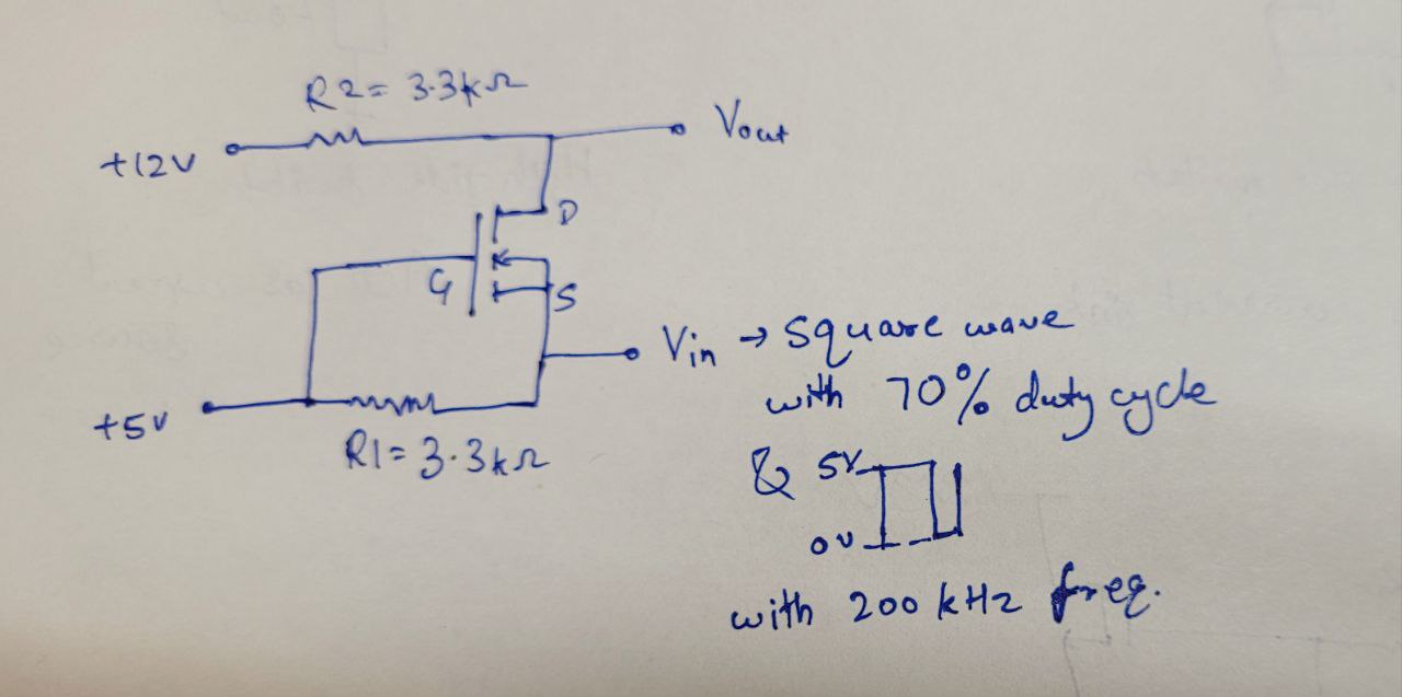 IRF470N circuit for level translation