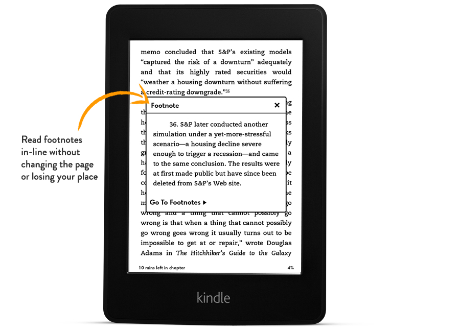 Kindle Footnotes