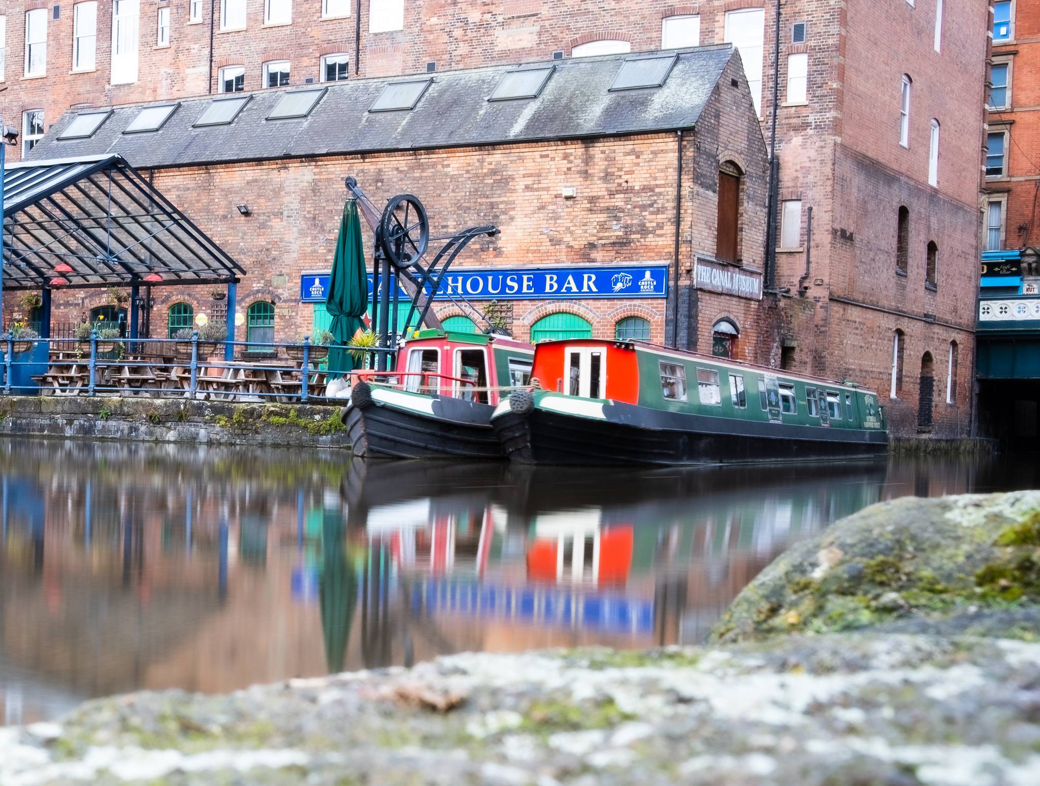 Location: Nottingham Canal  Subject: Canal Boats  Date: 15th March 2021