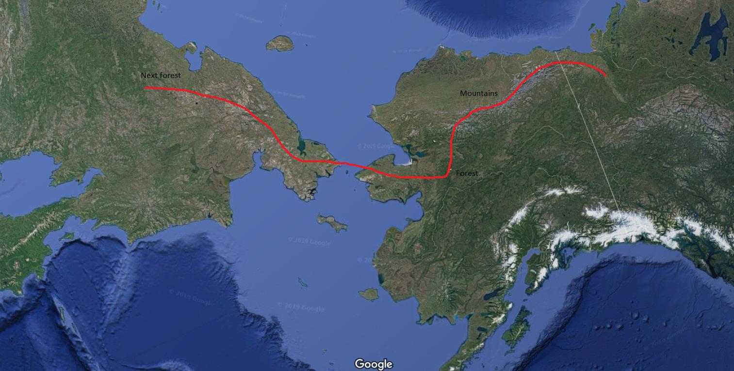 Map for an "easy" trip