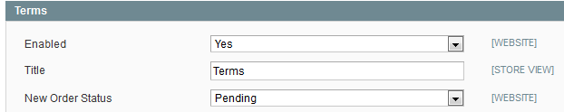 Payment Method Screenshot