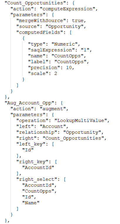 Json code 2 of 3