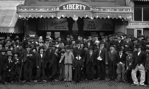 “Charlie Chaplin Look-Alike Contest” by J. W. Sandison, November 5, 1921