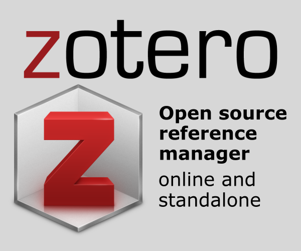 Zotero reference manager: free and open source