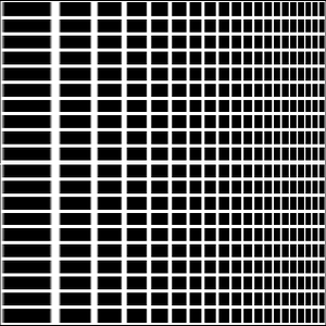 log grid x coordinate