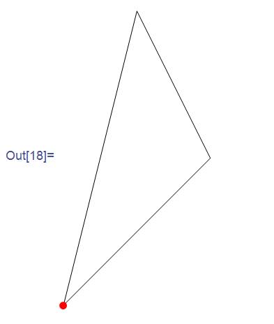 point on triangle