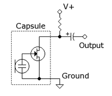 Electret circuit