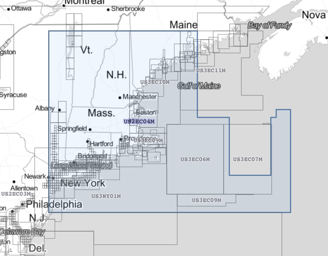 NOAA maps