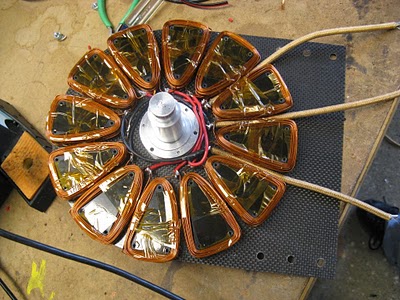 LEAF motor windings