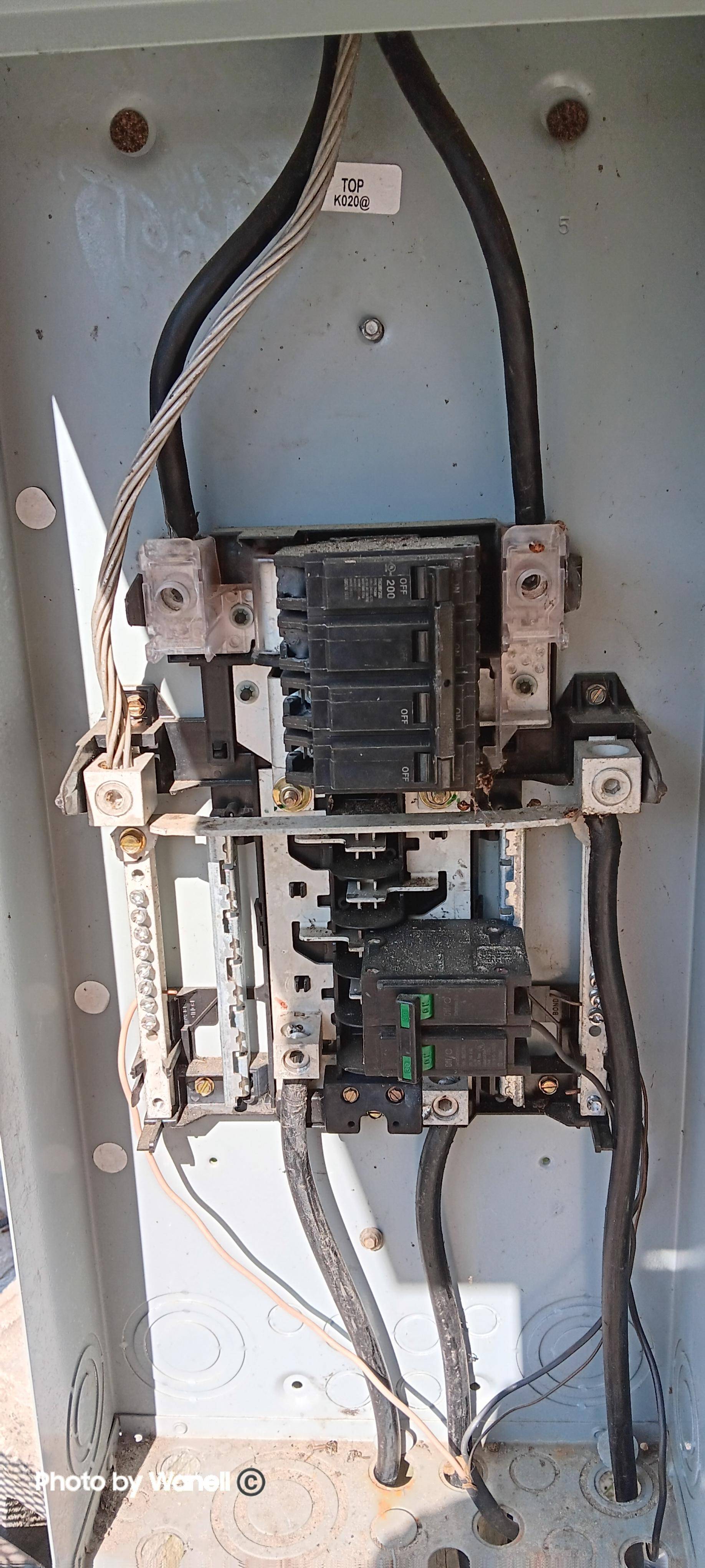 Main service panel