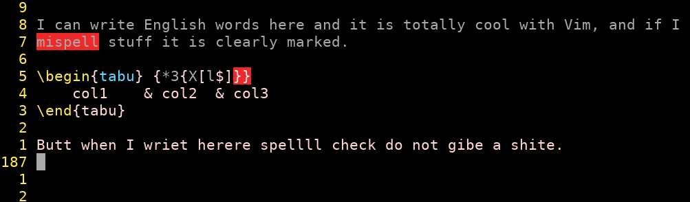 Example of what the synax parsing problem looks like