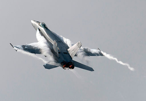 F-18 Strake Vortices