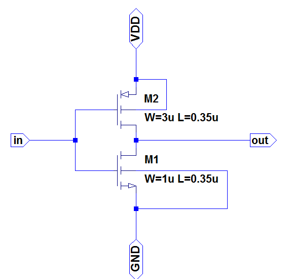 Simple inverter