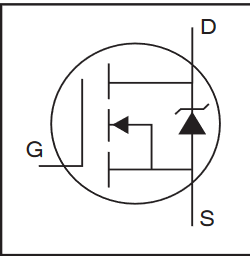 NFET with Body Diode Shown