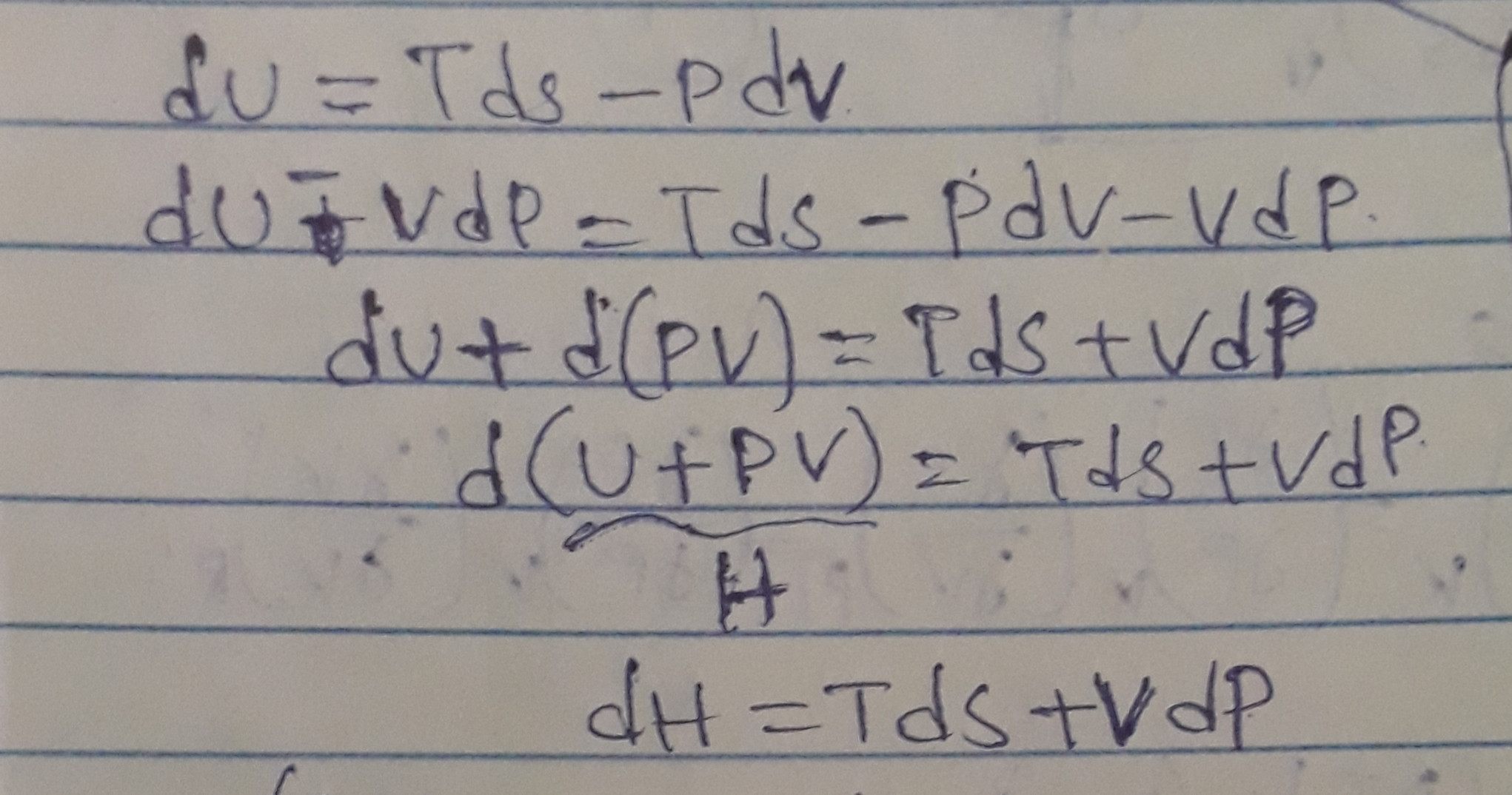 Enthalpy: