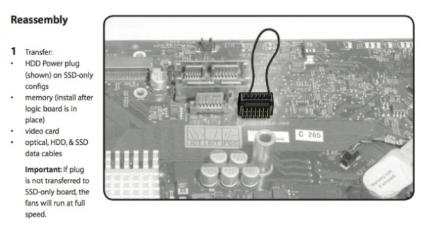 iMac HDD Jumper Cable