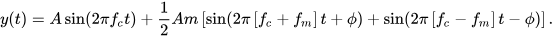 Amplitude modulation