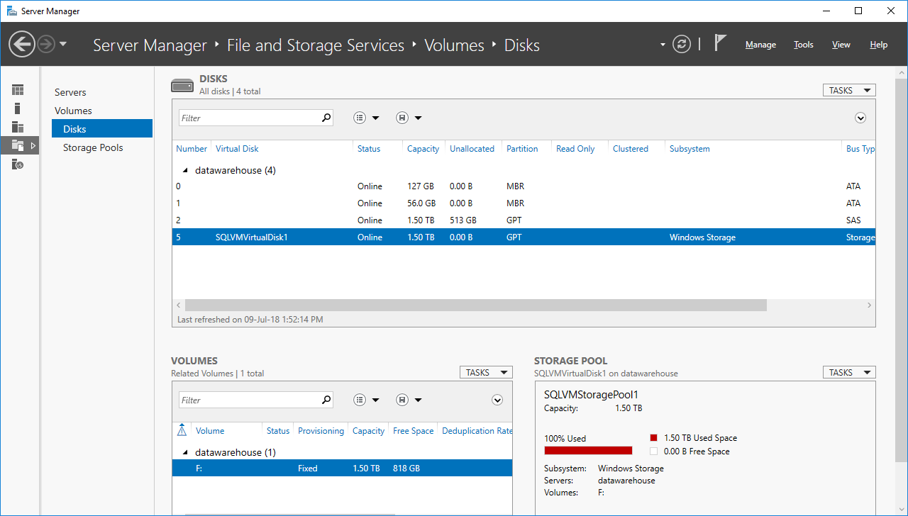 hard disk config as it stands