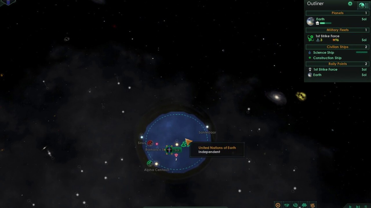 Stellaris Star map