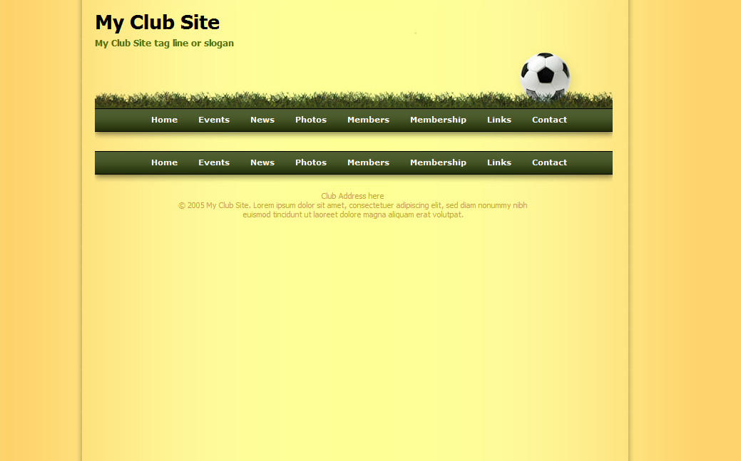 the Club site image