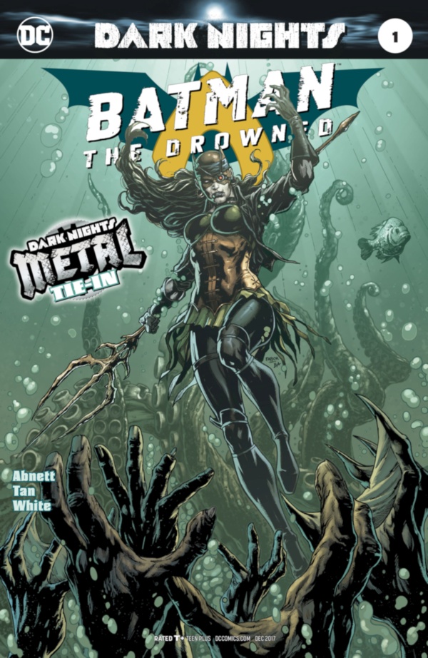 Bryce Wayne in the Batman: The Drowned #1 cover