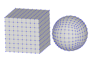 Radial contraction onto sphere