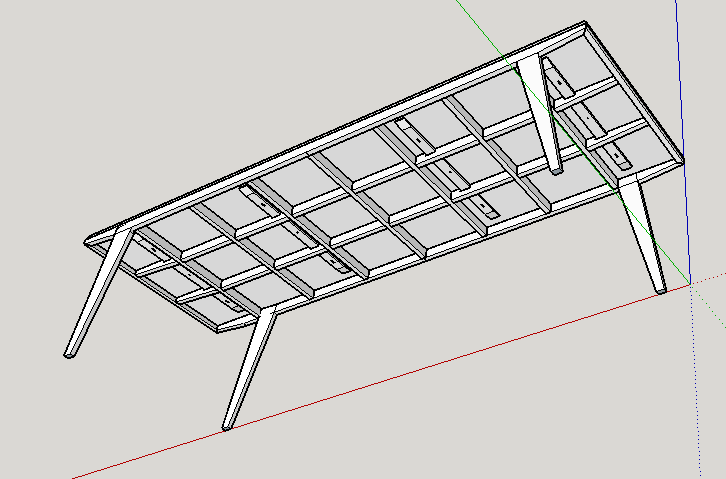 Here's a SketchUp model showing the bottom