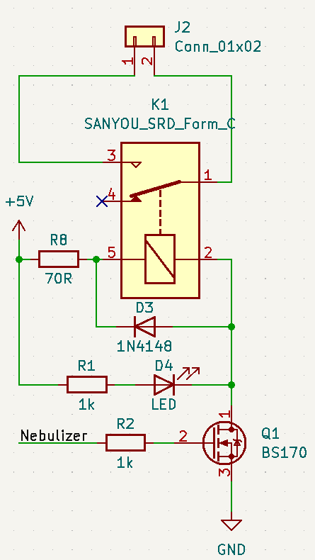 PCB switching schematic