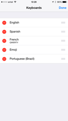 keyboards iOS 8.4