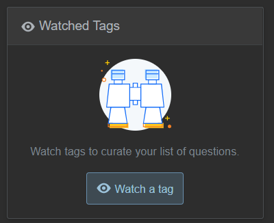 Watched tags