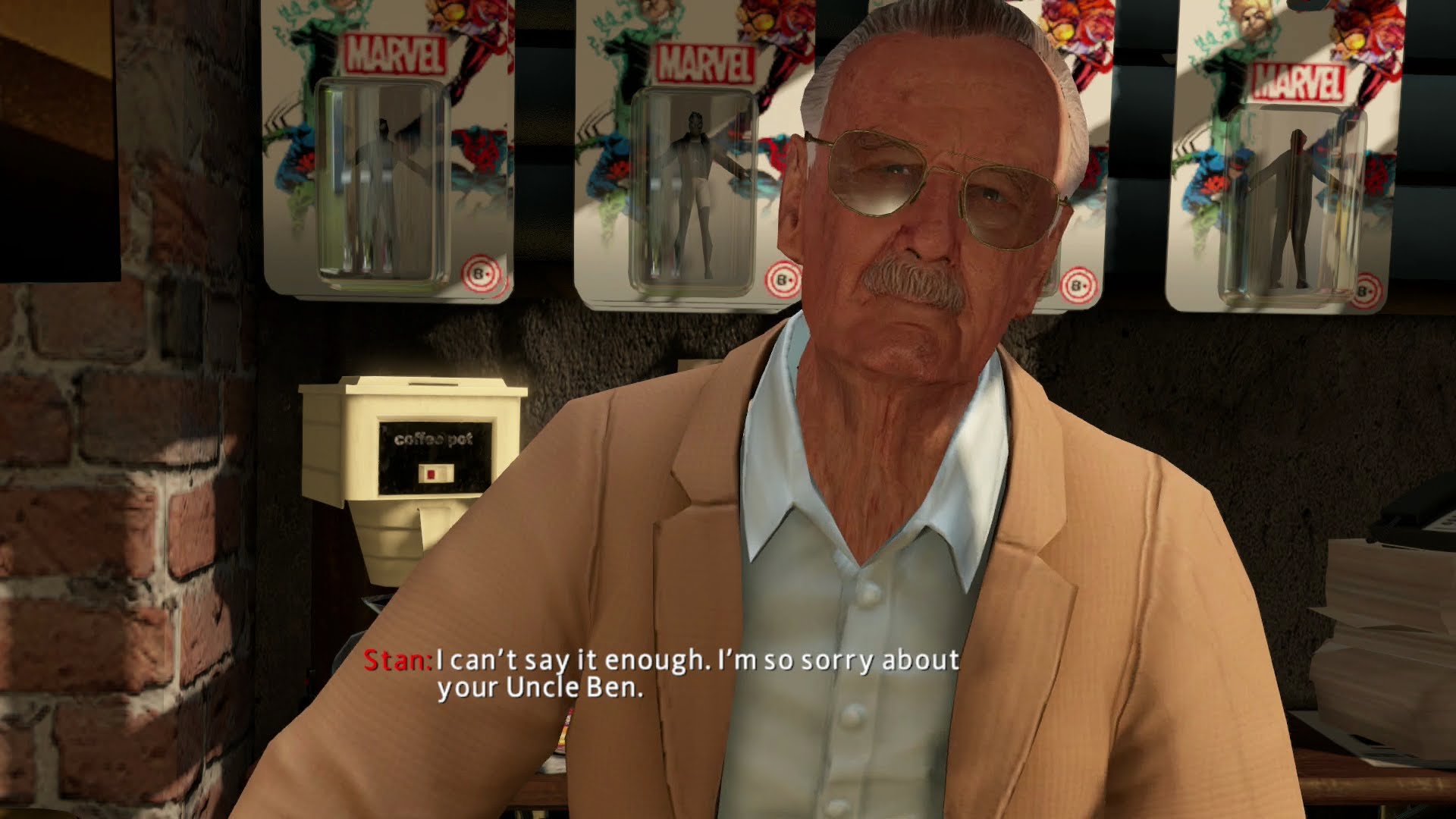 Stan Lee in Amazing Spider-Man 2 Video Game