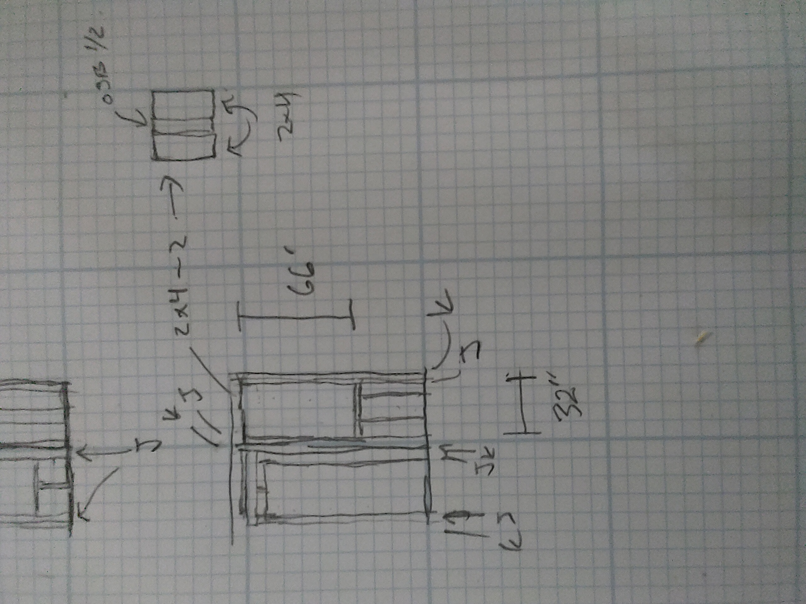 proposed 2x4 header replacement