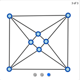 An eight-vertex planar 4-connected graph