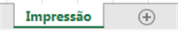 Aba da planilha em Excel a ser impressa em arquivo