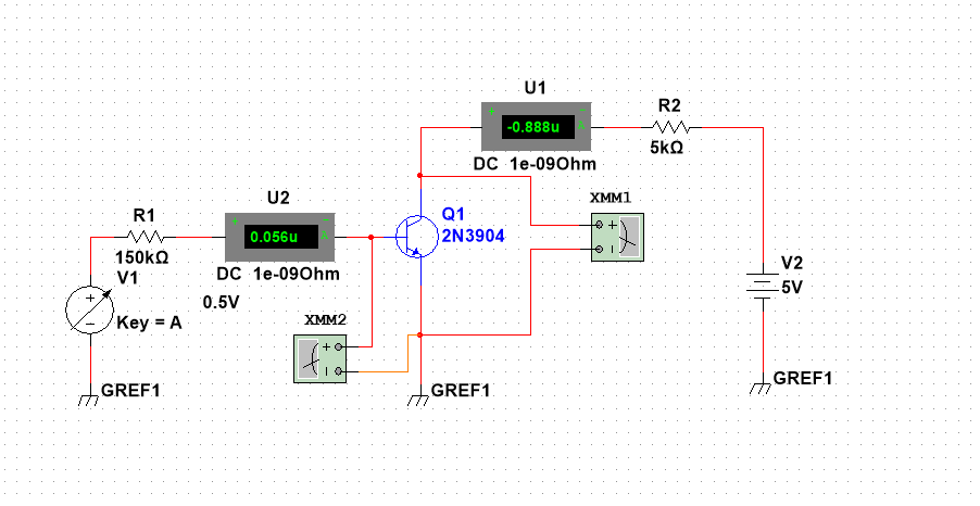 Picture 2: Ammeter after resistor