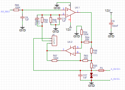 Analog schematic