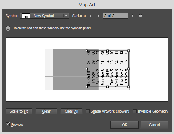 Illustrator Map Art panel