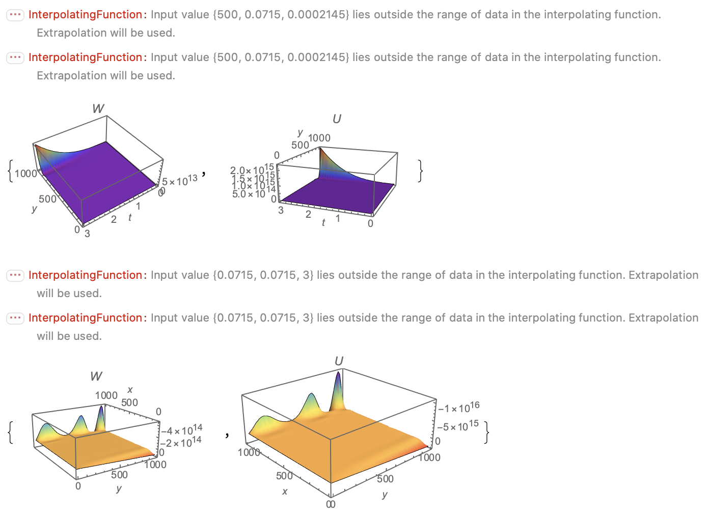 best possible solution with standard Mathematica setting from NDSolve, NDSolveValue