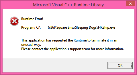 SleepingDogsRunTimeCppError.PNG