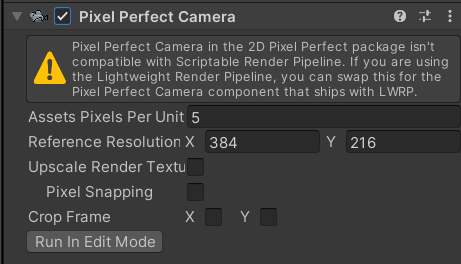 pixel perfect camera