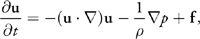 Momentum equation