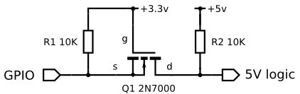 Bidirectional level shifter