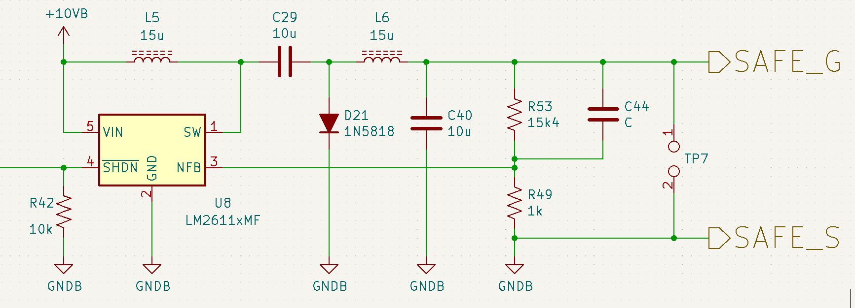 LM2611 Cuk converter