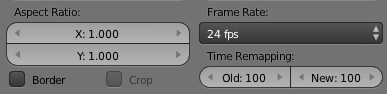 Blender time remapping