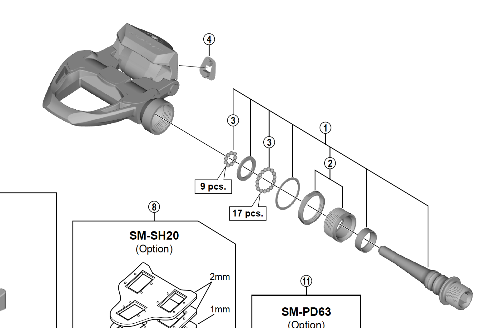 Shimano PD-R9100