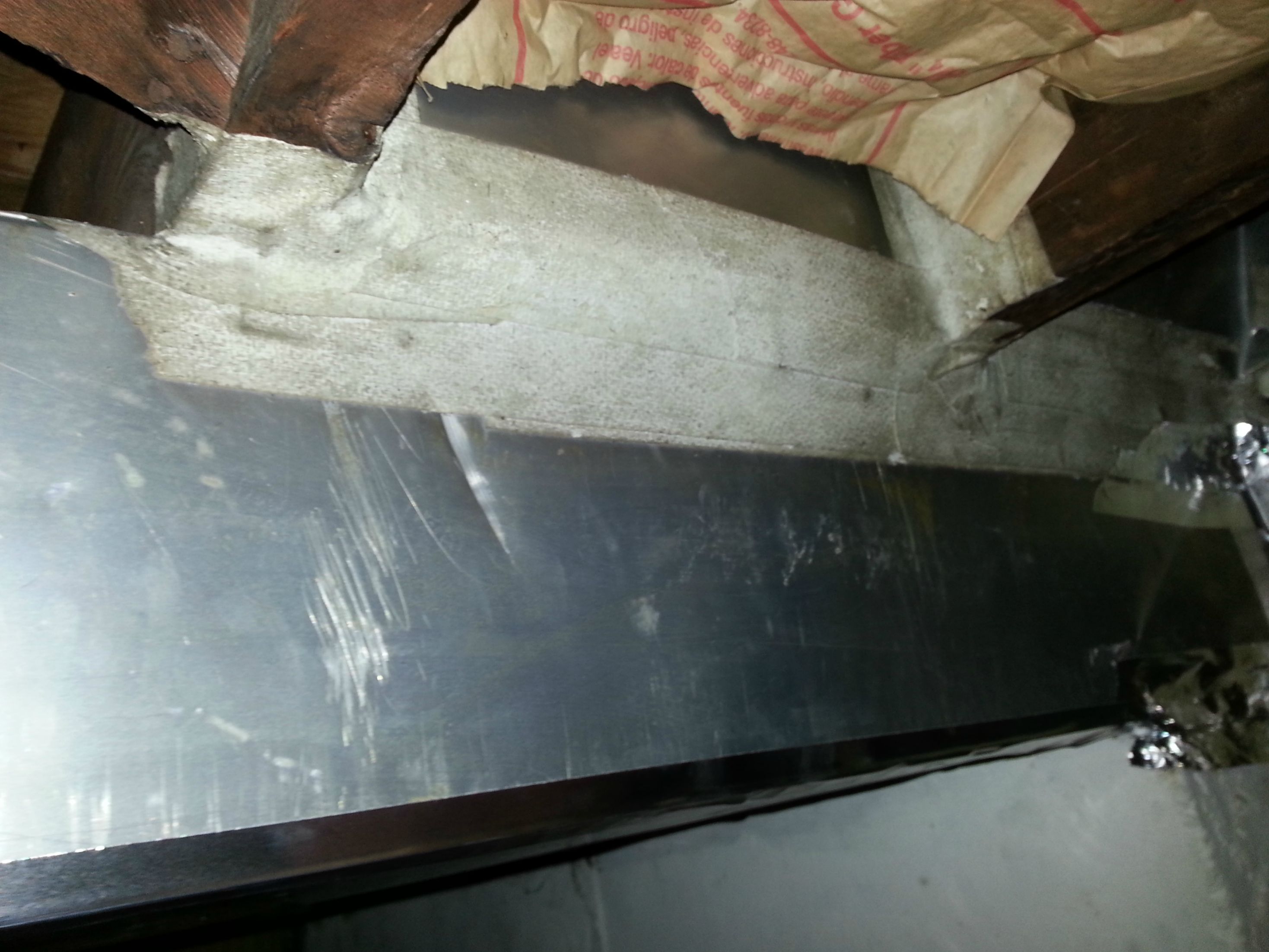 Joist integration on cool air return